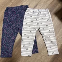 UNIQLO ベビーロングパンツ裏起毛 80cm 2枚セット
