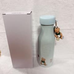 スタバ ジェラピケ ベアチャーム付 ステンレスボトル - メルカリ