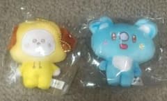 BT21 CHIMMY KOYA 마스코트 봉제인형 2점 세트
