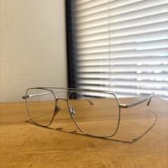 H OPTICAL サングラス メガネ ツーブリッジ ダブルブリッジ メタル