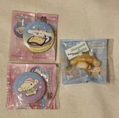 シナモロール くら寿司 缶バッジ マスコット セットのサムネイル