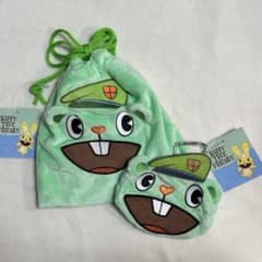 HAPPY TREE FRIENDS フリッピー 巾着 ポーチ 2点セットのサムネイル