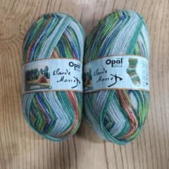 Opal 毛糸 モネ Claude Monet 9680 2玉 編み物のサムネイル