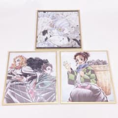 鬼滅の刃 WEBSHOP くじ アクリル色紙 A11 A01 B34 - メルカリ