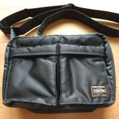 未使用級】PORTER TANKER ショルダーバッグ アイアンブルー - メルカリ