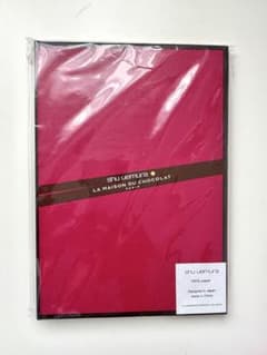 【新品未使用】シュウウエムラ × ラ・メゾン・デュ・ショコラ コラボ ノート