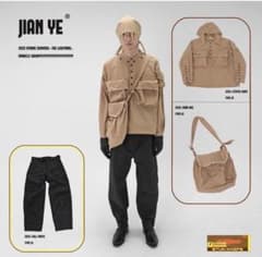 希少 JIAN YE 23ss STEPED SHIRT CHECK