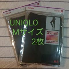 ユニクロ ヒートテックレギンズ(十分丈) ブラック Mサイズのサムネイル