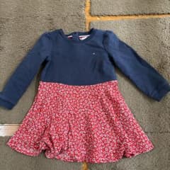 トミーヒルフィガー　ベビー　ワンピース　花柄のサムネイル