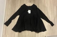 【BASEMENT online】長袖ブラウス ブラック Fサイズのサムネイル