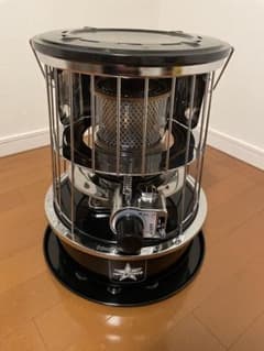 ニューアルパカストーブ TS-77JS-C ブラック 専用収納ケース反射板