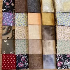 プリント生地 はぎれセット 20種類まとめ売り 26cm×26cm大のサムネイル