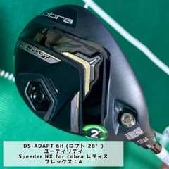 中古】DS-ADAPT ユーティリティ 6H (ロフト28°) フレックスA - メルカリ