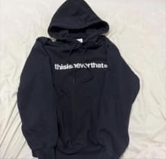 thisisneverthat パーカー ブラック Sのサムネイル