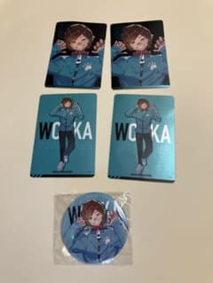 cr 칩스 와우 wokka 세트 캔 배지 첨부