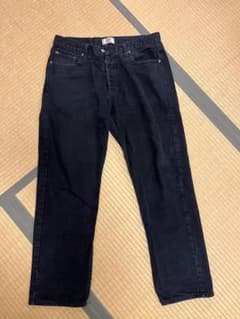 USA製 Levi’s 501 ブラックデニム W36L30 リーバイス 米国製のサムネイル