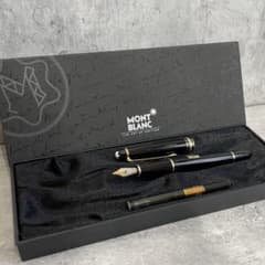 【極美品 送料込み】モンブラン 万年筆 １４４ マイスターシュテュック Ｍ 中字 極美品】モンブラン 万年筆 マイスターシュテュック 144 クラシック M