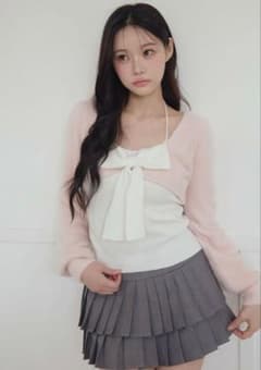 bubbles リボンニットアンサンブル - メルカリ