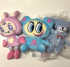 Mぬいぐるみ　ナルミヤキャラクターズ　ナカムラくん　ミントくん　ベリエちゃん