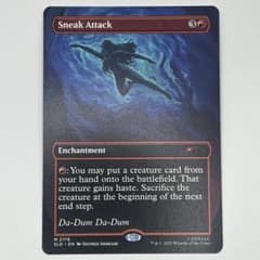 MTG 騙し討ち/Sneak Attack ボーダーレス 英語1枚 SLD - メルカリ
