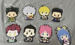 HUNTER × HUNTER 이치 반 복권 고무 코스터 8 종 완성 세트