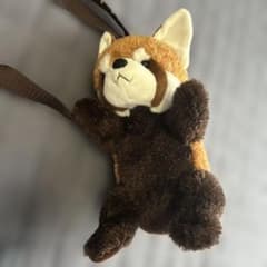 レッサーパンダ ぬいぐるみ型 ショルダーバッグ