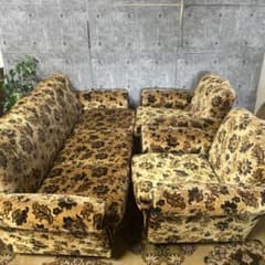 s2306様専用꧁金華山織り꧂2-3人掛けソファ&1人掛けソファ×2脚セット