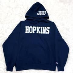 チャンピオン ジョンズホプキンス大学 カレッジパーカー XL ネイビー JHU
