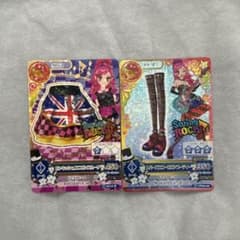 アイカツ ピンキッシュユニオン＆トパーズスコーピオン 2枚のサムネイル