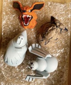 Ichiban Kuji NARUTO F Prize Desktop Figures - Complete Set of 4