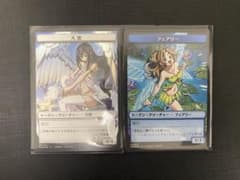 MTG トークンカード 天使 foilフェアリー ノーマル2枚セット - メルカリ