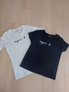 アニエスb(公式店)　Tシャツ白黒2枚セットのサムネイル