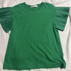 Sawa a la mode サワアラモード　半袖カットソー グリーンのサムネイル