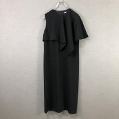 未使用品 ルルウィルビー ダブルクロスアシンメトリースリーブ
