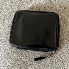 コムデギャルソン 二つ折り財布 ブラック小銭入れBoxタイプのサムネイル