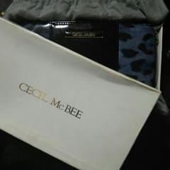 yu-min様専用 中身の袋、箱付き CECIL McBEE 青 ヒョウ柄長財布のサムネイル