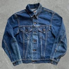 濃紺極美品 70sリーバイス 70505 USA製 布ケアタグ ビッグE直後40