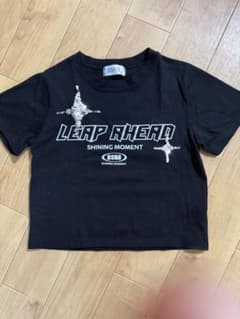 BISKEE スパンコール Tシャツ ブラック 140cmのサムネイル