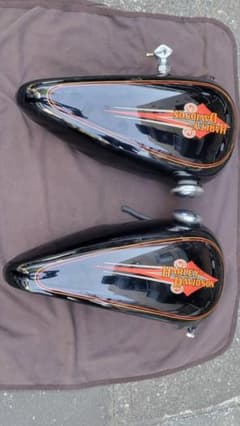 Harley Davidson FXST　ヘリテージ　純正分割タンク Harley Davidson FXST ヘリテージ 純正分割タンク - メルカリ