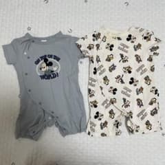 ベビー ロンパース ミッキー＆フレンズ 2枚セットのサムネイル