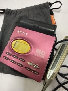 最終値下げ！SONY MD WALKMAN MZ-R91 本体 ピンク 美品送込 - メルカリ