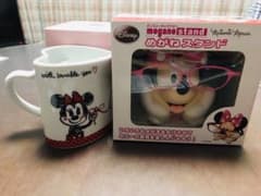 ディズニー ハートマグカップ メガネスタンドセットのサムネイル