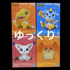 デジモンアドベンチャー SOFVIMATES フィギュア 4種セット ①