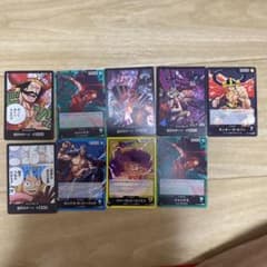 ワンピースカードゲーム ドン!!カード リーダーカード 8枚セット世界最強の戦士のサムネイル
