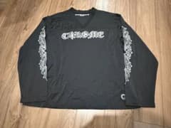 クロムハーツ CHROME HEARTS プリントメッシュ長袖カットソー ロンT