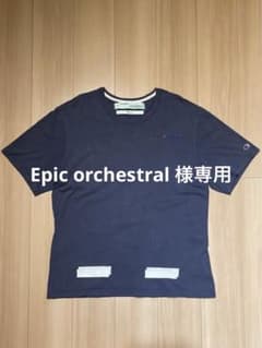 off-white × champion メンズTシャツXLのサムネイル