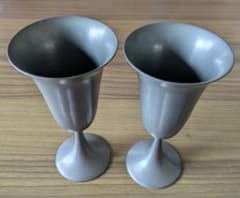 ROYAL HOLLAND PEWTER ワイングラス 2客セット