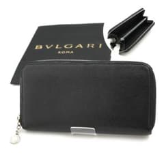 ✨Aランク✨ BVLGARI 長財布 ビーゼロワン ロゴマニア クラシコ 黒色