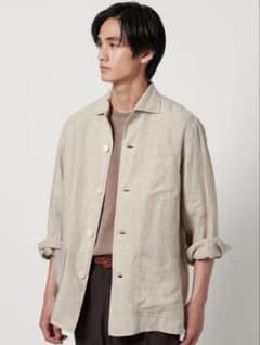 ほぼ未使用⭐︎ユナイテッドアローズ LIBECO リネン シャツジャケット L UNITED ARROWS LIBECO リネン シャツジャケットL - メルカリ