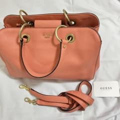 GUESS 1981 ハンドバッグ コーラルピンク 2wayのサムネイル